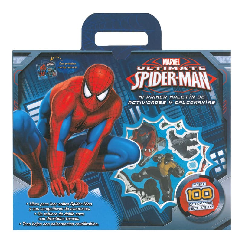 Maquina de pegatinas Spiderman Marvel
