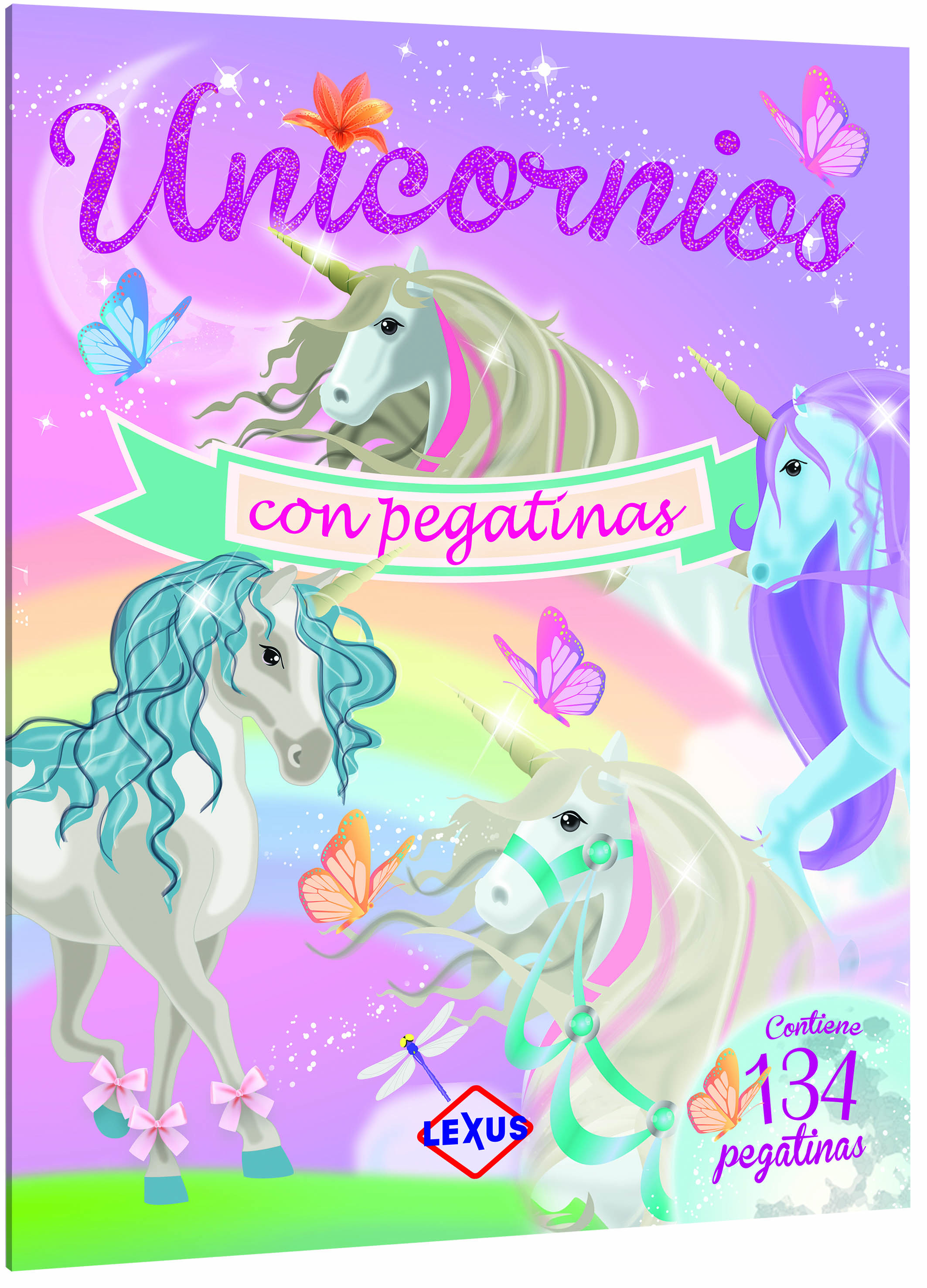 Unicornios con Pegatinas - Lexus Editores Panama