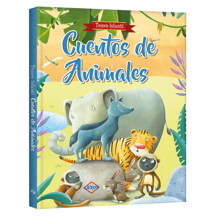 LIBRO PARA NIÑOS LA HORA DEL CUENTO; CUENTOS CON ANIMALES, EN ESPAÑOL