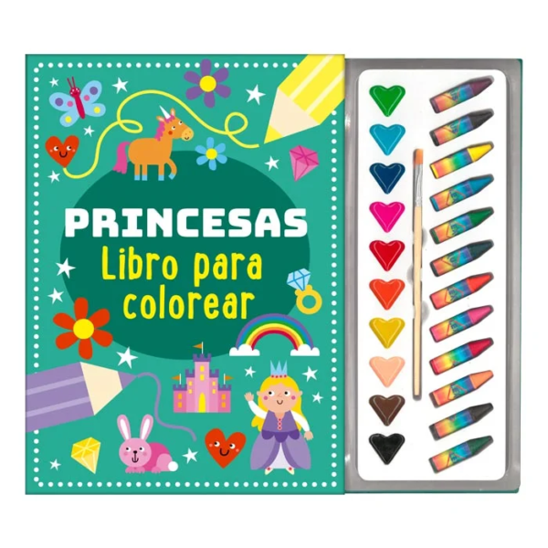 Princesas – Libro para Colorear